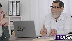 young argentinian big ass girl seduces boss spied by stepson fuck