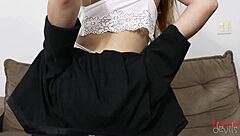 100 Anal Ruiva Rabuda Fode Cuzinho com Clit Grande e Creampie - Little 18+ Devils 55 Maite Sasdelli