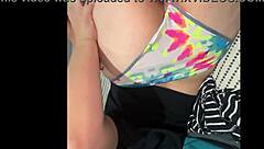 Rico enjoys hot fun with stepsister during the new year's eve holiday party.