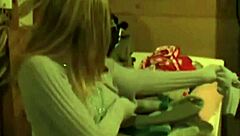 Cute Neighbor Plays Slim Pussy