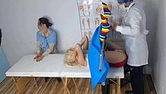 took step-sis to kinky gyno, he ripped uniform for mommy-style pussy creampie