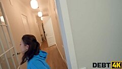 damn, this naughty college slut has no rules at all... she's taking that full anal pounding from the house manager like a total freak