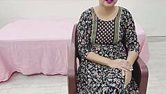 sexy indian lady doctor gives dirty talk blowjob then fucks patient doggystyle in hospital room cum on ass