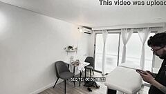 Hey, juan bustos sneaks voyeur vid of zamantha lopez blowing ray dimarco backstage! 📹😜🔥