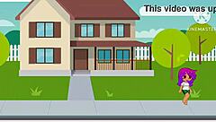 Maya grows into a giantess through gacha