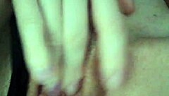 hey, russian milf fingers her dripping shaved pussy close up