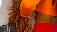 fat trans big ass shakes teasing throbbing cock crossdressed 🍑😈💦 watch it wiggle slow