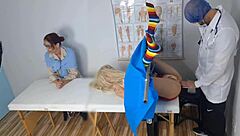 took step-sis to kinky gyno, he ripped uniform for mommy-style pussy creampie