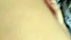 Latina walks outdoors with no panties flashing her natural tits and pussy