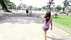 Hairy pinay pussy leaks thick creampie cum asiansexdiary hardcore fuck