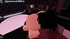 blonde bimbo learns her spot under that big black pounding