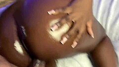 Holly Bombom's Chocolate Wet Pussy Pounded in Steamy Compilation