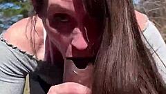 Dare You Swallow BBC Cum in This Park?