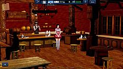 Detailed harem seductions unfold in erotic hotel game episode three