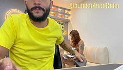 friend came to help with papers but we fucked like sluts instead