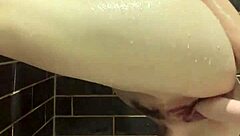 solo milf with big tits dirty talks through deep dildo pussy insertion and toy play