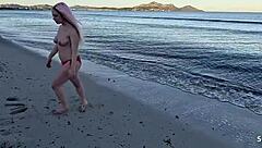 old perv picks up curvy german slut at beach for dp anal pounding!!