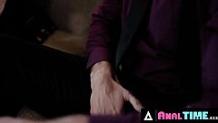 hey anna de ville your tattooed ass takes double anal pounding in this threesome