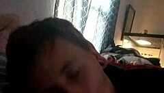 i'm suckin this fat huge cock but damn it's too bigg!!