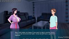 Stepbrother busts stepsis masturbating on bed, she slurps his huge cock deepthroat then fucks in sloppy sex game