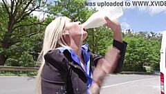 ria sunn takes 5on1 atm balls deep dap deepthroat gapes cum swallow