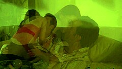 married guy sneaks redhead bride undressing vintage cinema cheat