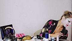 geisha cosplay roleplay with beautiful makeup and costumes