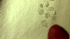 HUGE 9-INCH COCK EXPLODES MASSIVE CUMSHOT AFTER INTENSE STROKING