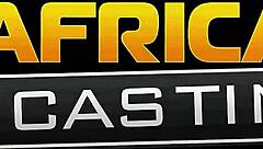 big black cock rams lactating ebony tits and tight pussy deep in fake casting interview