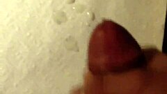 HUGE 9-INCH COCK EXPLODES MASSIVE CUMSHOT AFTER INTENSE STROKING