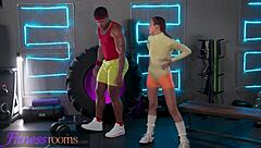 you won't believe how crazy this gym girl gets for big black monster cock cowgirl