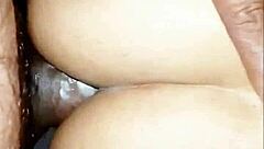 wanna watch this couple fuck wife's ass and pussy up close in bedroom?