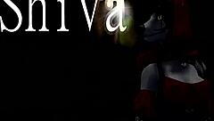 little red woof rides furry monster rough in forest