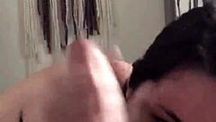 she's craving that massive bbc facial deep down isn't she