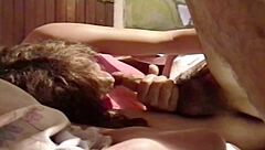 StepMom Sucks Stepson's Cock, He Eats Her Pussy, Then Bareback Creampie Fuck