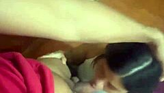 Latina begs fan to impregnate her pouring tons of cum straight into her vagina!