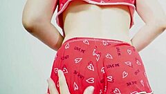 BTS Huge Jizz Load Blasts My Natural Tits After Milf Blowjob