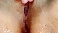 wanna watch this couple fuck wife's ass and pussy up close in bedroom?