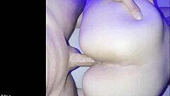 Ever seen a pretty latina teen spread her wet pussy cheeks so wide for doggystyle pounding?