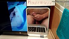 Damn im tribute'n klaudia hotwife ridin biker cock makin me bust nuts every time