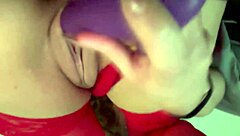 Masturbating Hot Mexican Latina Beauty In Her Own Home!