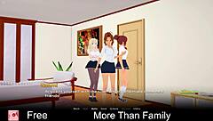 Is more than family turning you on in this hentai game?