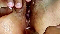 wanna watch this couple fuck wife's ass and pussy up close in bedroom?