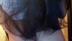 me and my 18yo classmate sneak to bathroom during recess for uniform creampie fuck