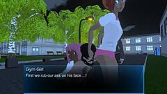 skullgirls femdom teacher punishes slaves with farts and feet