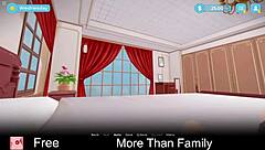 Is more than family turning you on in this hentai game?