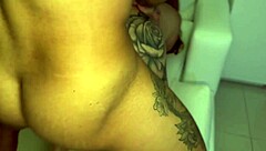 damn i cheat on my boyfriend with his big dick trainer eating my pussy