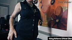 Does Vicky Vette's Big Tits And Pussy Lips Tempt Boss At Office Masturbation?