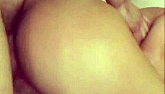 young bimbo blonde bombshell gags on huge cock deepthroat then rides it cowgirl tits bouncing wildly