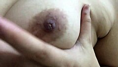 look at my filipina girlfriend's sexy natural tits
